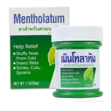 Dầu cù là Mentholatum