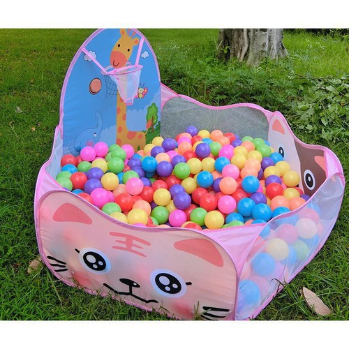 Lều bóng rổ kèm 100 quả bóng