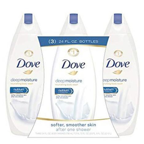 [HANG_MI_NHAP_KHAU] Set Sữa Tắm Dove Deep Moisture Nourishing Body Wash 709ml x3 Thích Hợp Cho Da Khô [CHINH_HANG]