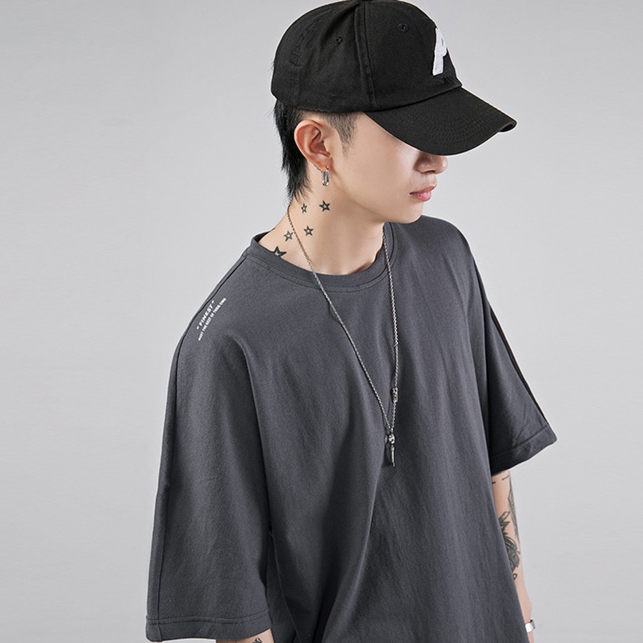 Áo phông đôi dáng rộng MÈO KAT-unisex cotton 100%