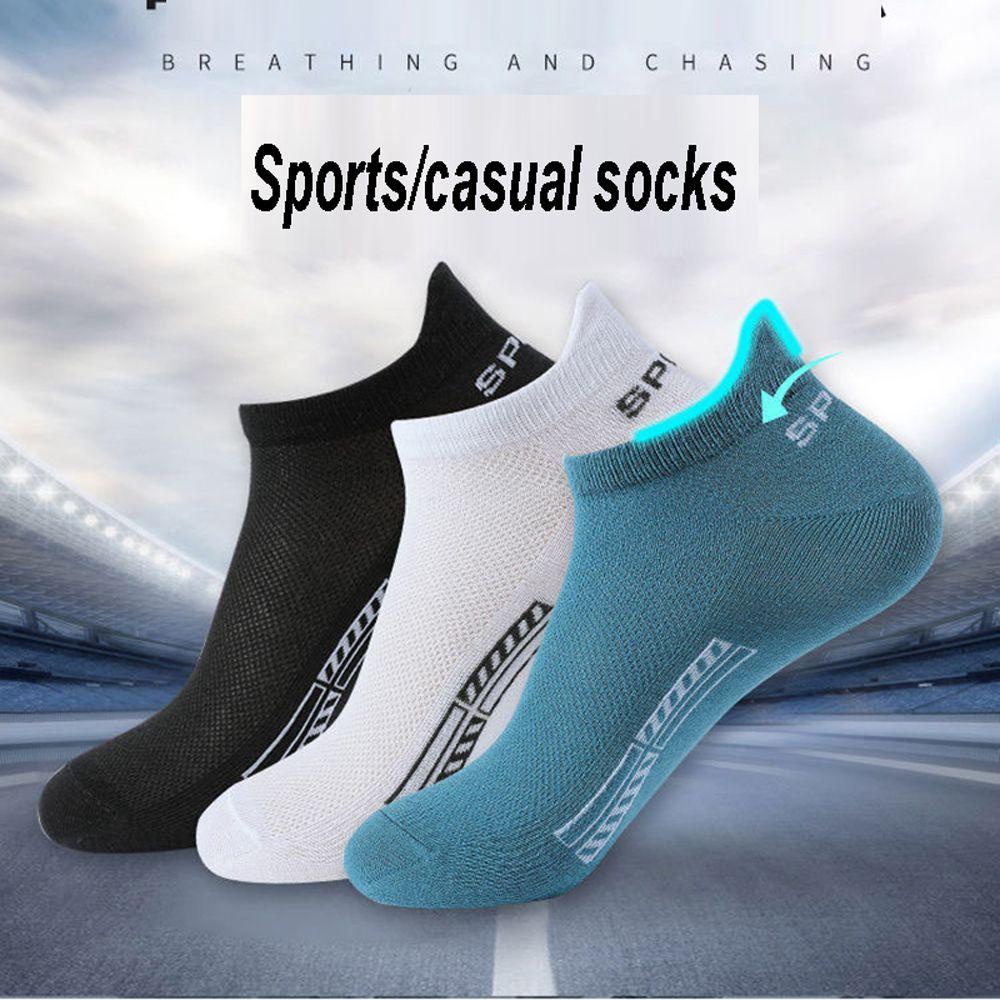 Bộ 10 / 10 Đôi Vớ Lưới Cotton Cổ Thấp Thoáng Khí Cho Nam