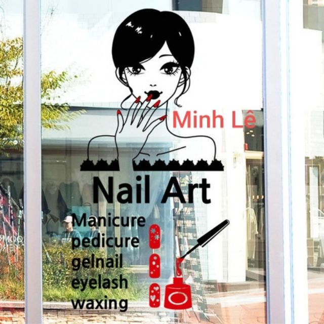 Tranh dán nail
