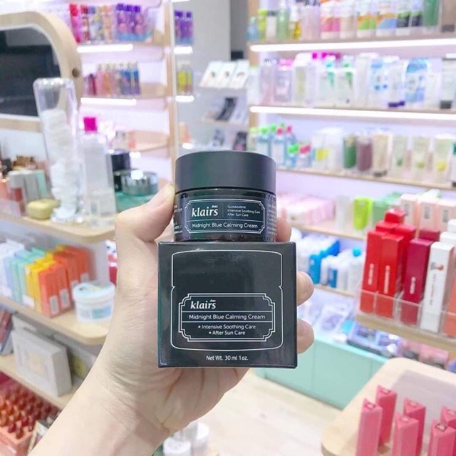 Kem dưỡng ẩm làm dịu và phục hồi da Klairs Midnight Blue Calming Cream 30ml | BigBuy360 - bigbuy360.vn