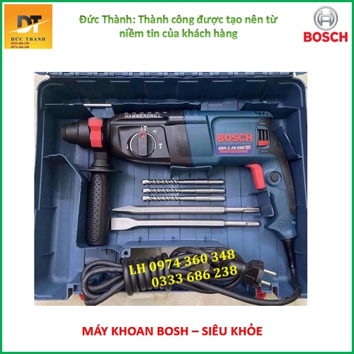 Máy khoan đục đa chức năng Bosch