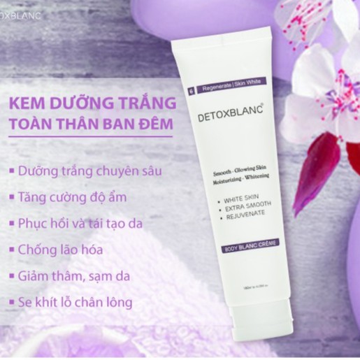 KEM DƯỠNG TRẮNG DA TOÀN THÂN BAN ĐÊM BODY BLANC CRÈME