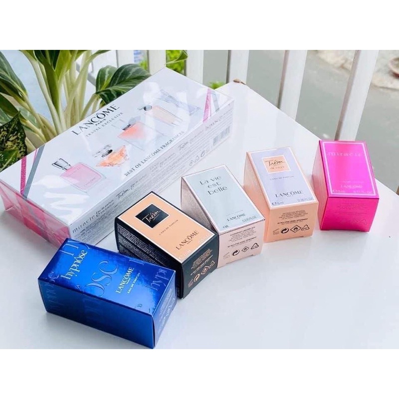 Set Nước hoa Lancôme mini 5 chai (100% hàng chính hãng)