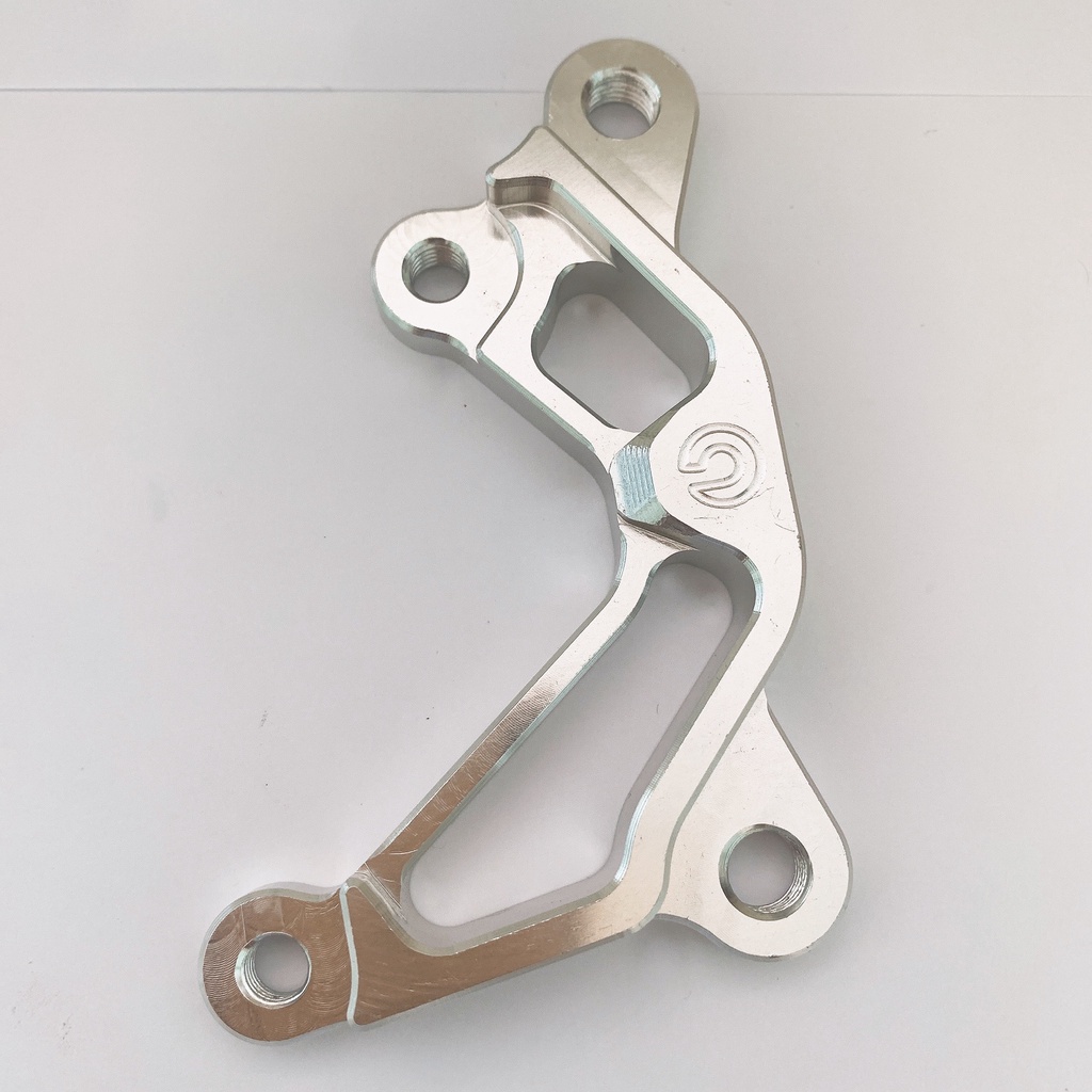 PÁT CNC - Pát Trước xe Sirius XC, Sirius FI gắn Heo Dầu ZIN, Heo Dầu 2piston đối xứng đi đĩa size 220mm 245mm 260mm