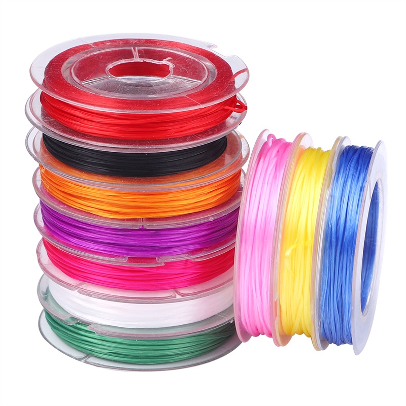 Cuộn dây BEADIA co giãn 0.7mm nhiều màu sắc