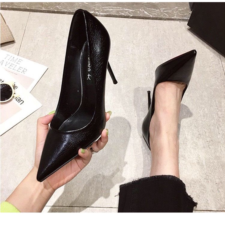 Giày cao gót mũi nhọn thời trang công sở thanh lịch cho nữ