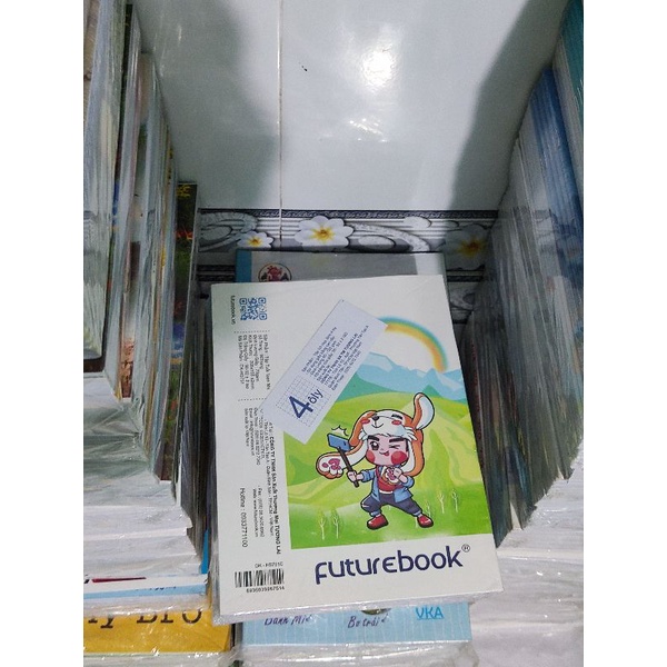 Tập học sinh 4 ô ly futurebook siêu dày