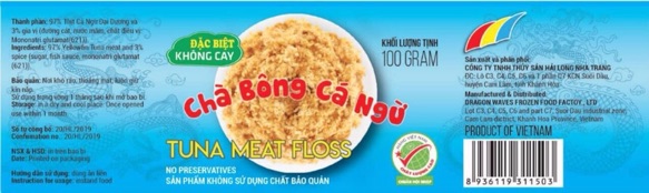 Chà bông cá ngừ  - Hải Vương Group