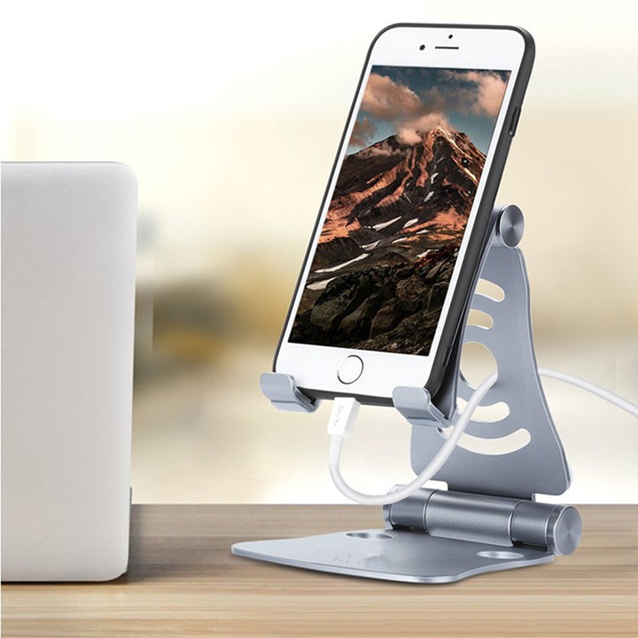 GIÁ ĐỠ ĐIỆN THOẠI ĐA NĂNG GẬP LẠI ĐƯỢC NHÔM CNC