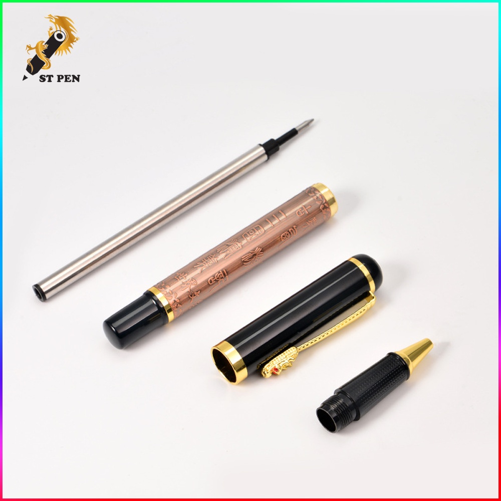 Bút ký quà tặng cao cấp ST11,ngòi bi kim loại 0,5mm,miễn phí khắc tên theo yêu cầu - ST PEN