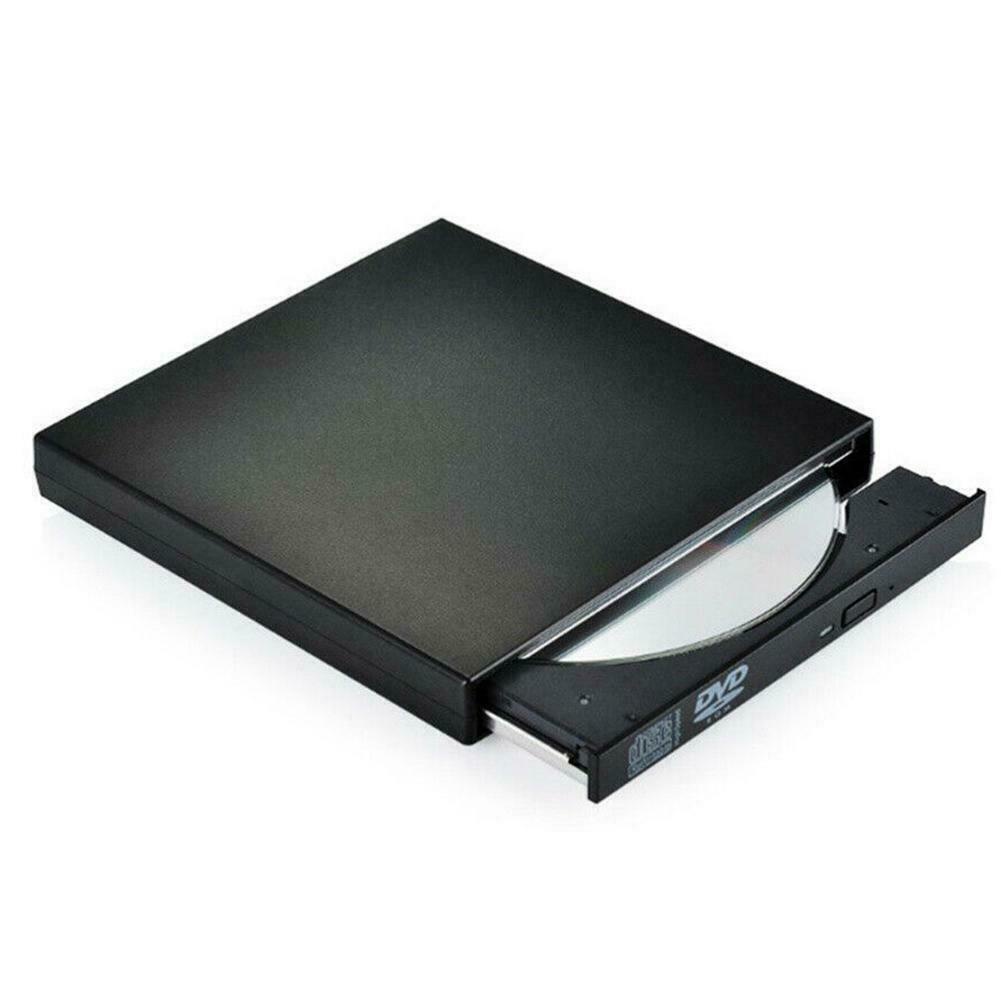 Usb External Dvd Cd Rw Disc Burner Combo Drive Reader 07/08/10 Laptop Pc Windows I1V7