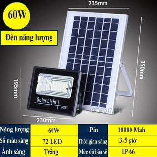 Đèn led pha năng lượng mặt trời 100w BABA [Den Nang Luong Mat Troi]