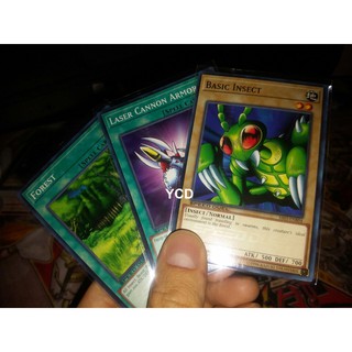 Thẻ bài yugioh chính hãng Set  3 lá côn trùng – Common