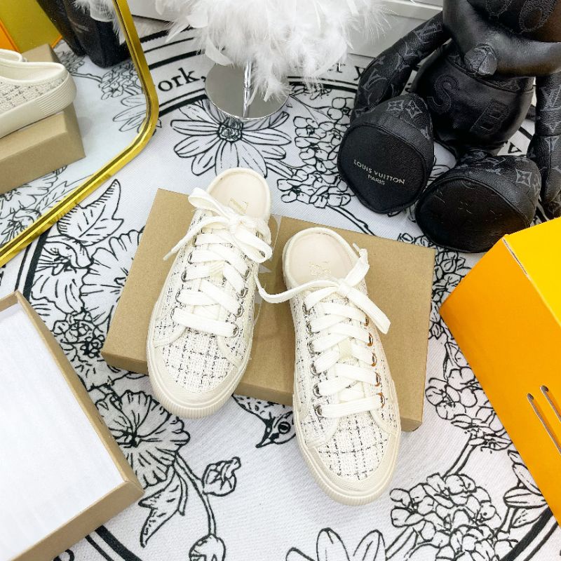M(ẢNH THẬT) Giày Sục Thể Thao Zara Chất Dạ  Da Mềm Êm Fullbox Hãng Cao Cấp