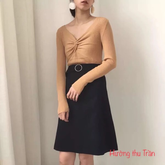 Chân Váy Chữ A Dáng Dài Chân Váy Công Sở Trơn | BigBuy360 - bigbuy360.vn