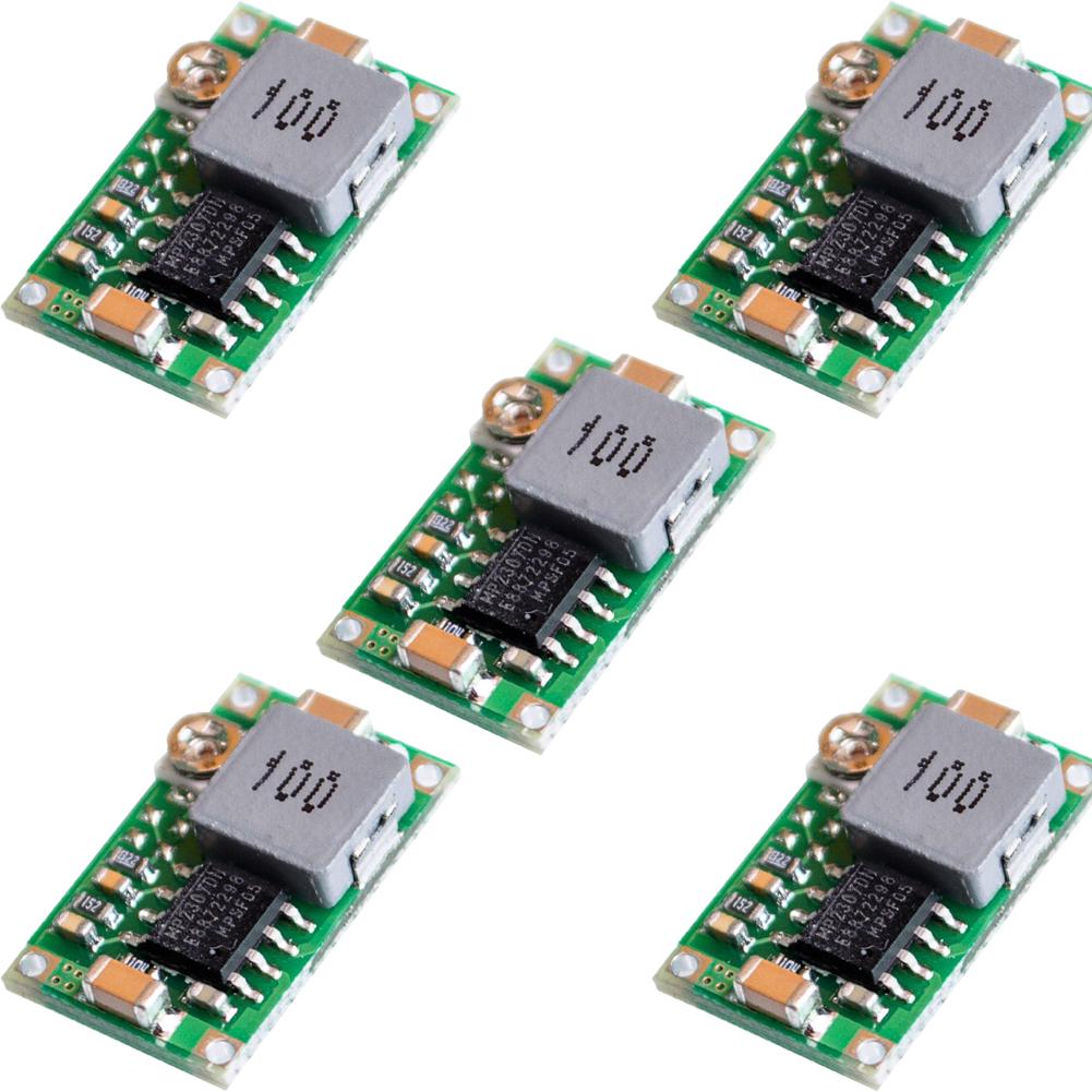 5Pcs Airplane DC-DC Step Down Buck Converter Lightweight Mini Power Supply