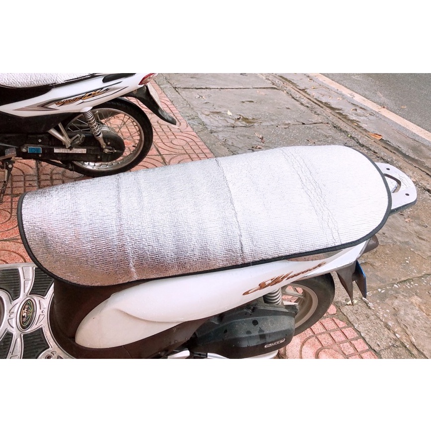 90x45 Siêu Dày 2 Mặt Bạt - Miếng Che Yên Xe To Khủng Lồ - Che Các Loại Yên Xe To Nhất - Che  Yên Xe To Bà Cố