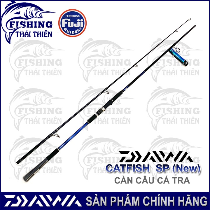 Cần câu cá Daiwa Catfish SP Cần 2 khúc máy đứng 3m05, 3m15 khoen Fuji Concept Pat Fuji