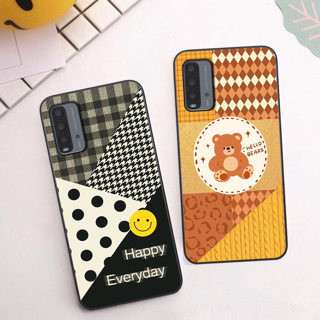 Ốp lưng Xiaomi REDMI 9T happy day, gấu bear dễ thương - BỀN - ĐẸP -BAO GIÁ TOÀN THỊ TRƯỜNG