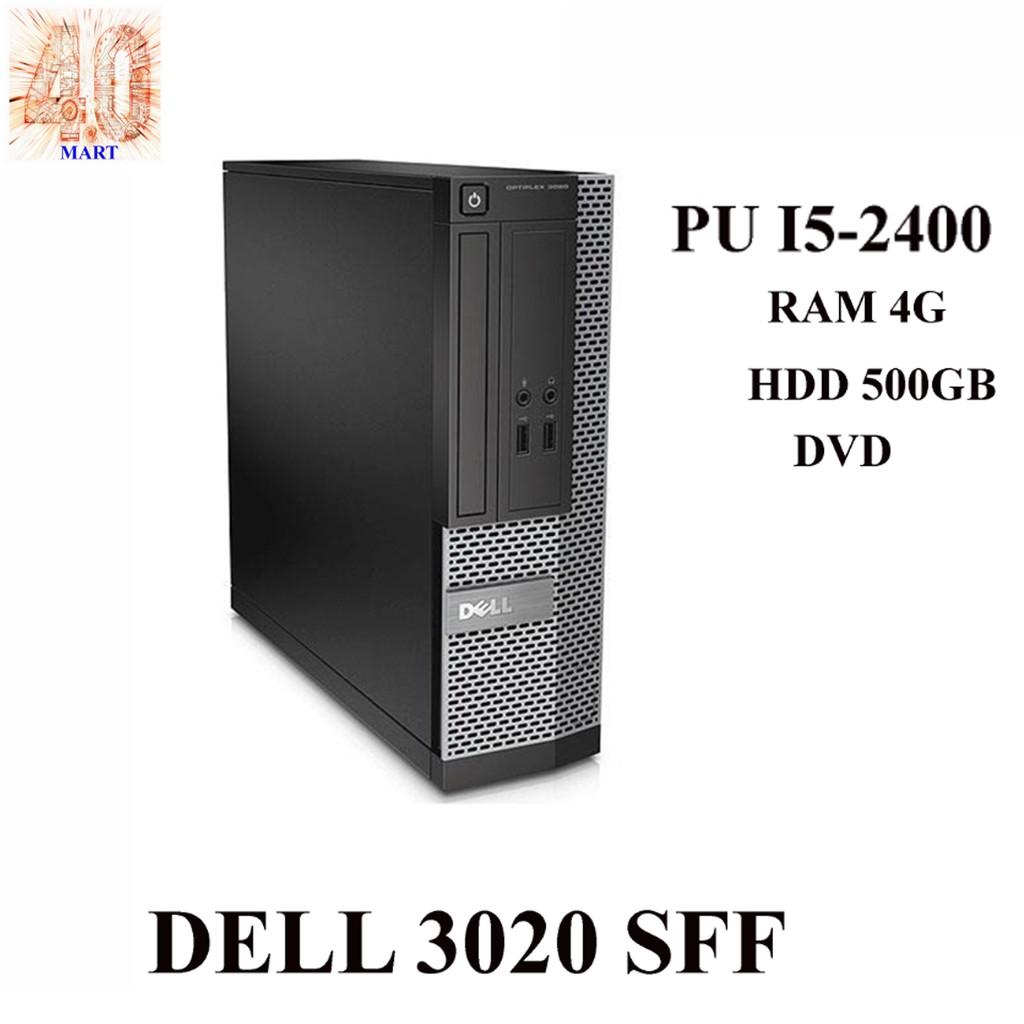 Máy bộ dell, barebone dell optiplex 3020 7020 SFF ( CPU i5 4570 ,i3-4160, G-3220 / 4G / SSD 120G )