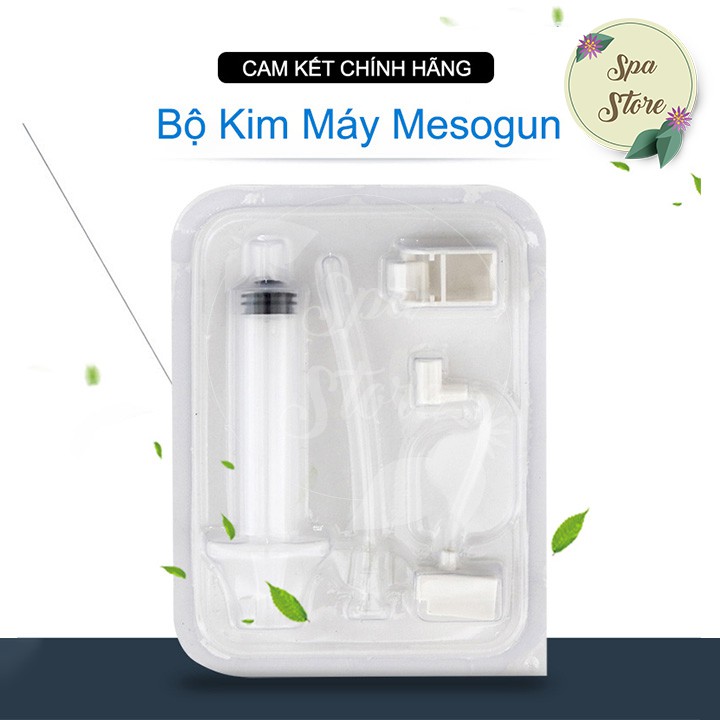 Bộ Kim Cấy Tinh Chất Dành Cho Máy Tiêm Mesogun Hạt Vi Tinh Thể NanoCell Siêu Thẩm Thấu Bộ 4 Món Cao Cấp Chính Hãng