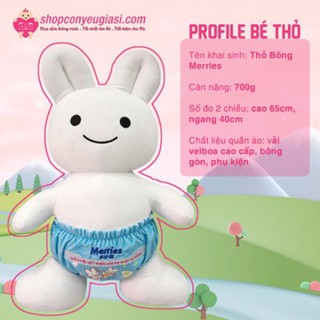 Thỏ bông  Merries 65cm