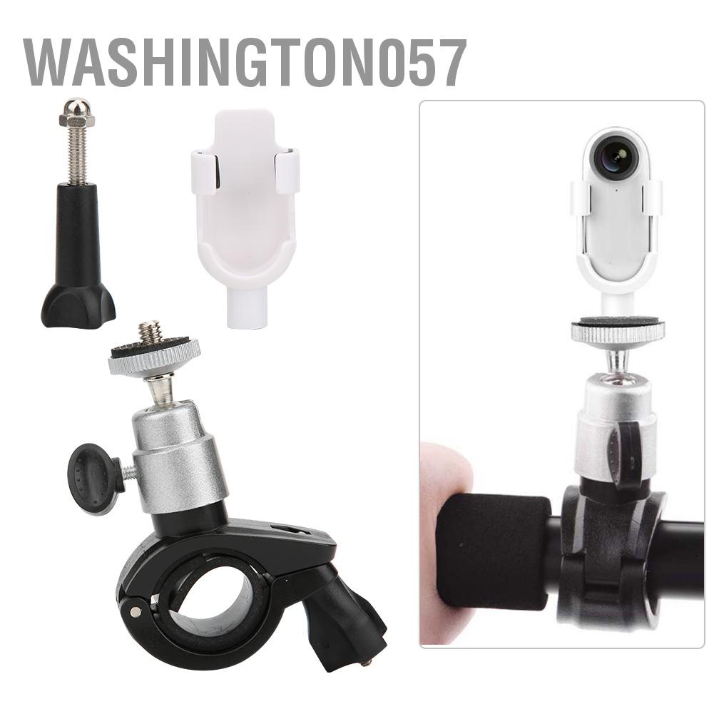 Có thể bán buôn Giá đỡ camera hành trình Insta360 Go gắn xe đạp có đệm không trượt bằng hợp kim nhôm Hàng giao ngay