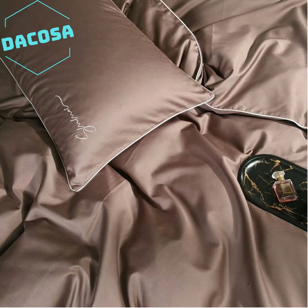 [Giá Sỉ] Bộ Chăn Ga Gối LỤA SUMOI 60S Màu SM12 Cao Cấp Khách Sạn