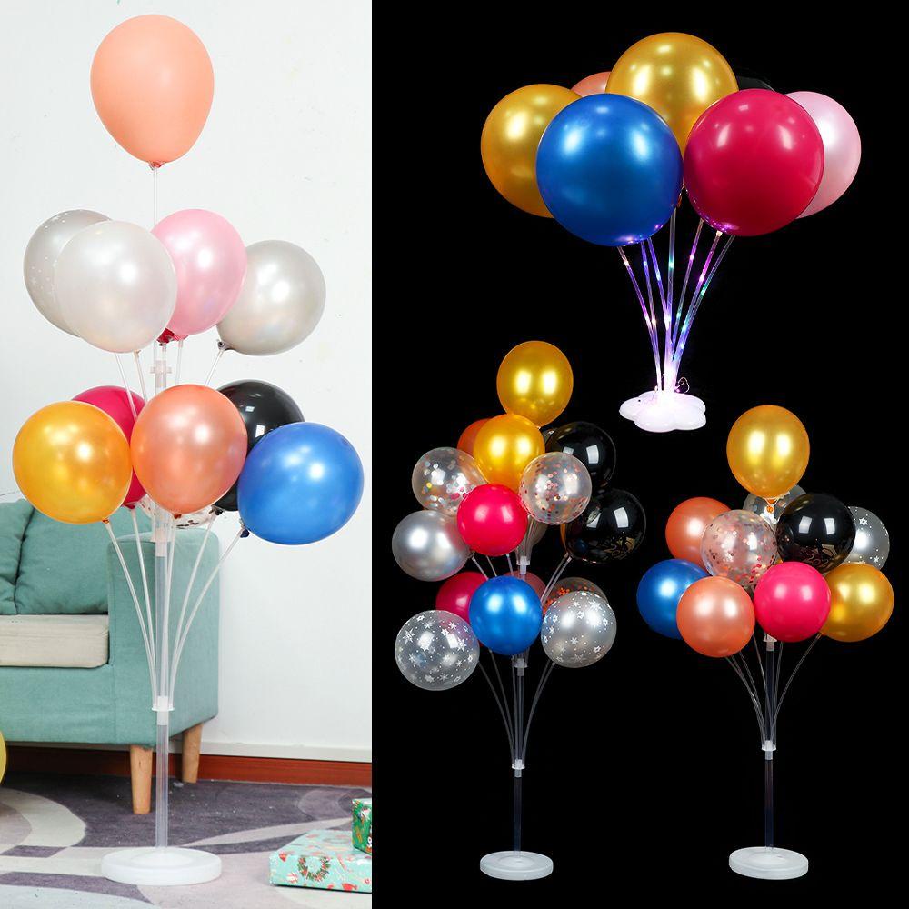 GOGOUP Giá Đỡ Trưng Bày Bong Bóng Có Đèn Led Độc Đáo Trang Trí Tiệc Sinh Nhật