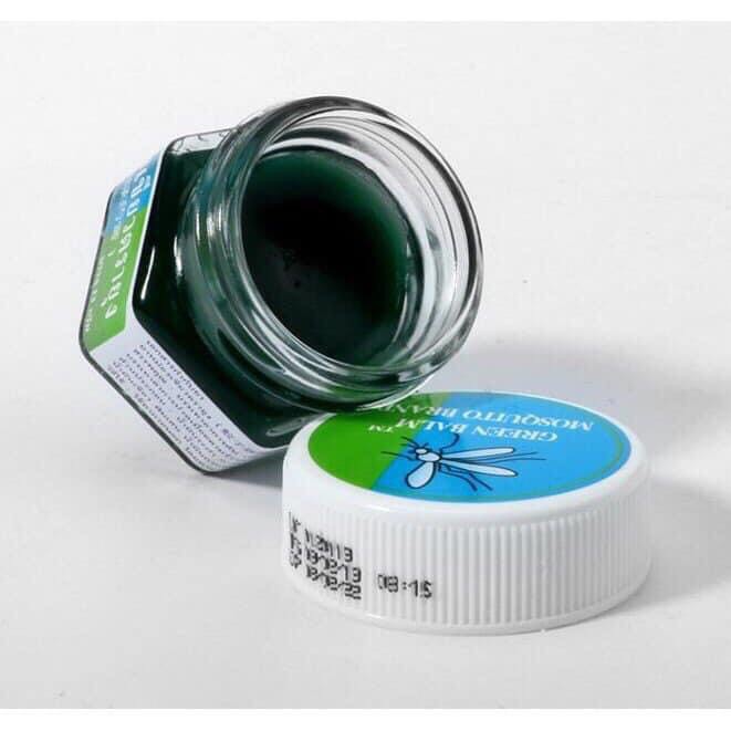 Lọ Bôi Muỗi GREEN BALM MOSQUITO BRAND THÁI LAN - Dầu Bôi Vết Muỗi Đốt,Côn Trùng Cắn - Chống Muỗi Chống Côn Trùng