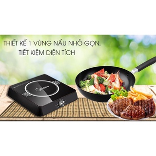 Bếp từ Midea MI-K1917EF Đen
