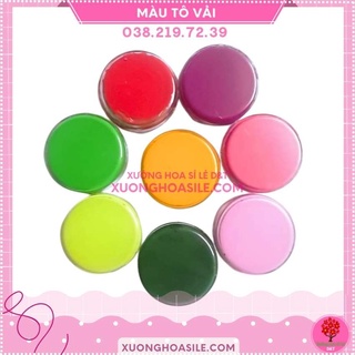 MÀU TÔ CÁNH HOA 10ML, TÔ VẢI, GIẤY, KẼM NHUNG