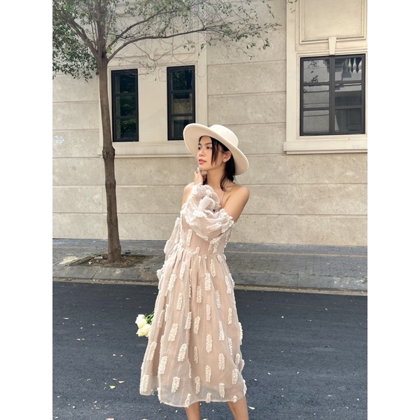 Beachclub-Đầm midi Ami