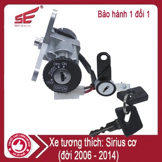 Ổ Khóa Xe Sirius Cơ Từ 2006 Đến 2014 Ổ Khóa Chất Lượng Cao Bảo Hành 6 Tháng