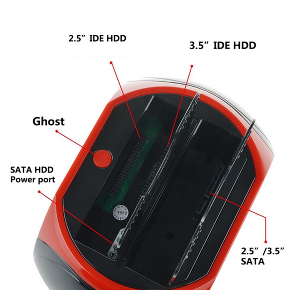 Đế Gắn Ổ Cứng Usb 2.0 2.5 "/ 3.5" Ide Sata | BigBuy360 - bigbuy360.vn