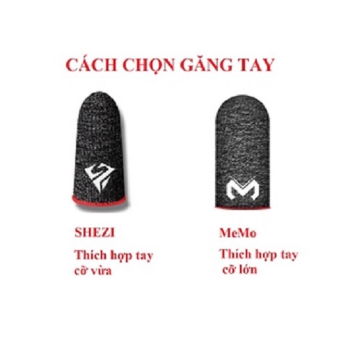 Găng Tay Chơi Game Memo, Shezi Sợi Bạc 24 Kim Cao Cấp - Phụ Kiện Gaming