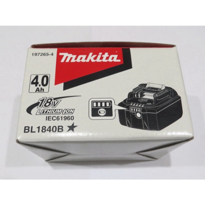 Pin 18v Makita xịn BL1840B  197265-4 giá rẻ