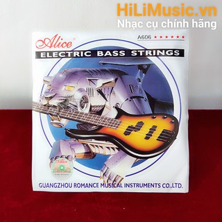 [Cửa Hàng Uy Tín] Dây Guitar Bass,Dây Guitar Điện Alice A606