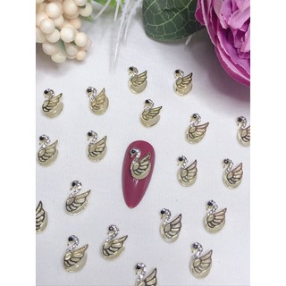 Cham nail - cham con hạc- đẹp - phụ kiênn nail
