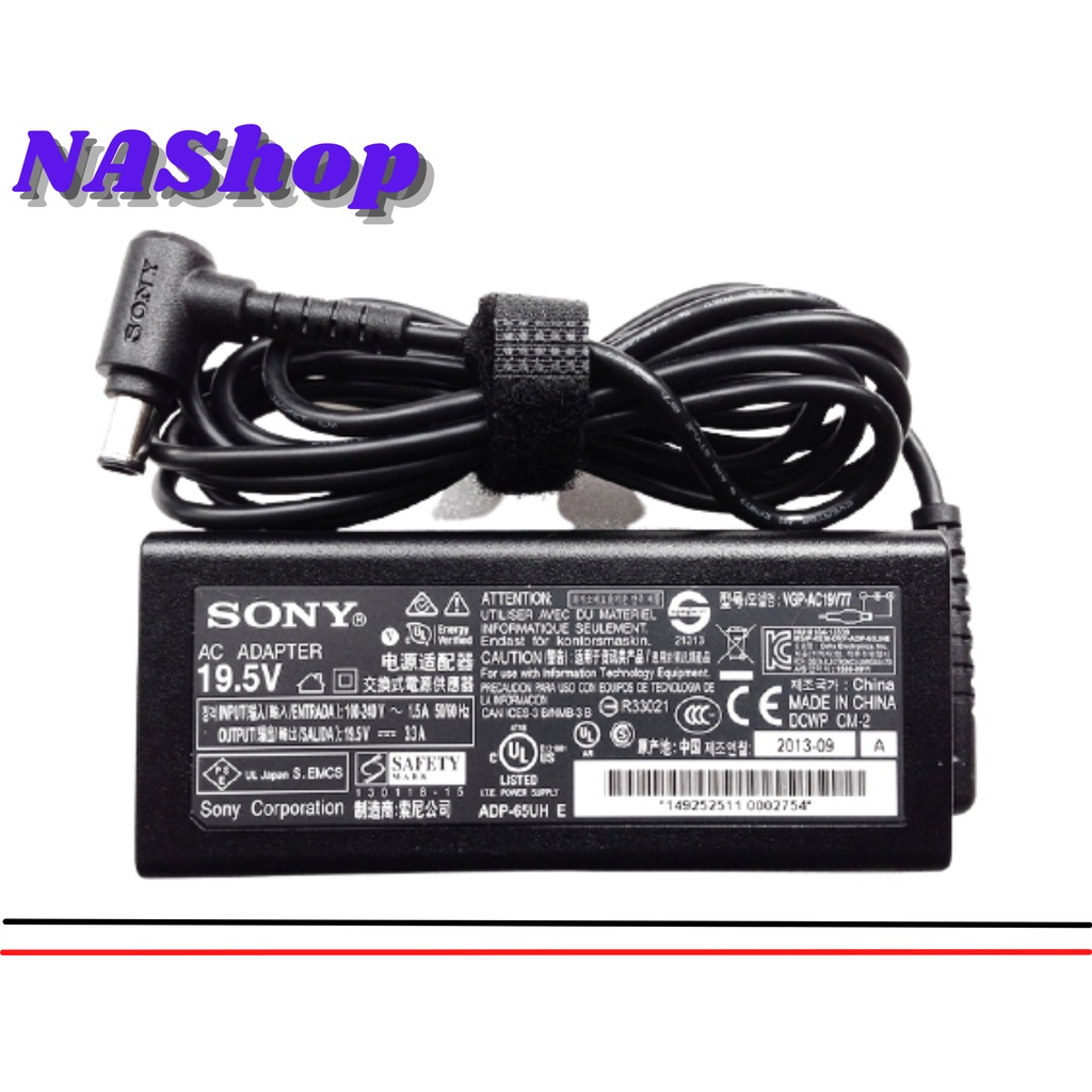 Sạc laptop SONY 19V 4.7A /90w -19.5V 3,3A /65w - sạc sony vaio - sạc sony