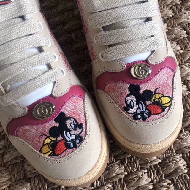 Giày thể thao Gu ci Mickey hàng Siu cấp nha đủ sz nam nữ (chat trước check size ạ)