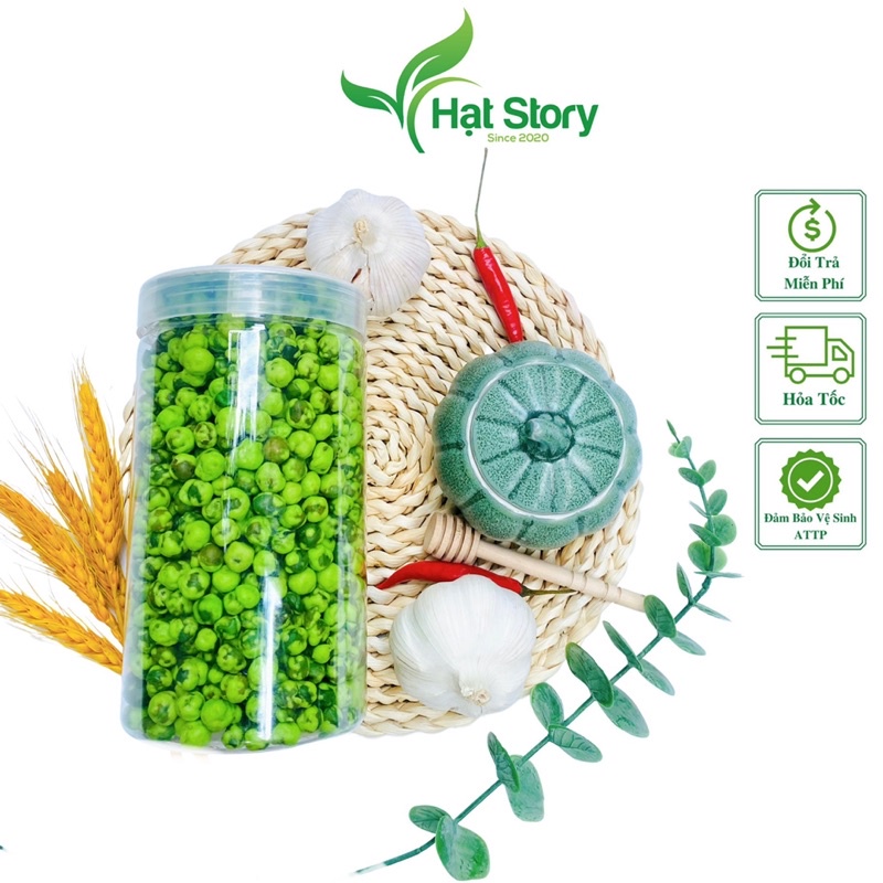 1kg Đậu Hà Lan Wasabi Thơm Ngon Giòn Giòn