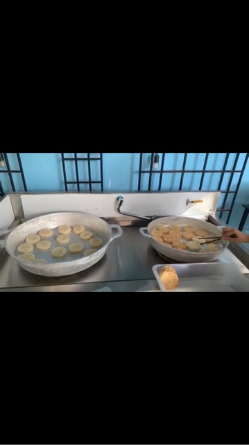 Chảo gang đáy bằng 42 cm