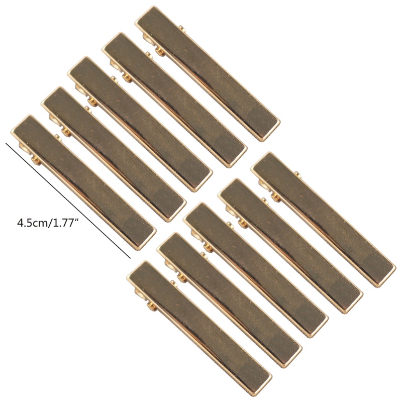 Set 4 Khuôn Làm Kẹp Tóc Trang Sức Thủ Công Đa Ứng Dụng