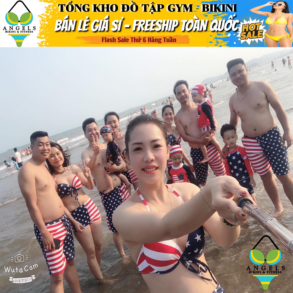Bikini Bộ Đồ Bơi Hai Mảnh Cờ Mỹ Freesize BHV007 [ Giá Sỉ ] | BigBuy360 - bigbuy360.vn