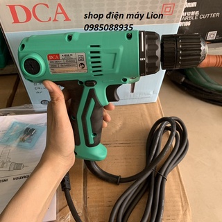 Máy khoan vặn vít dùng điện DCA AJZ08-10 chính hãng - máy khoan vặn số