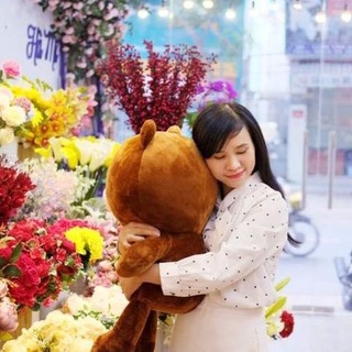 Gấu Brown khổ vải 80cm